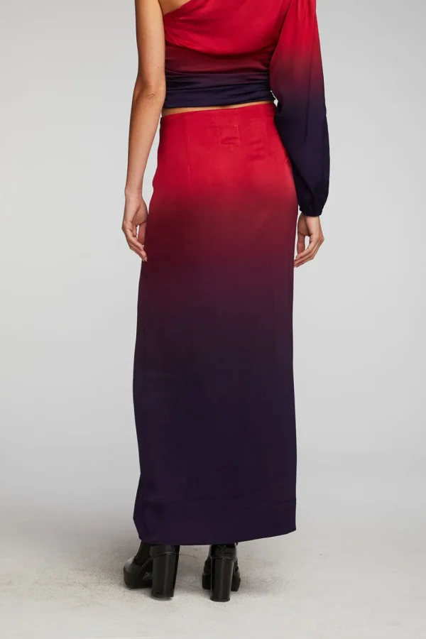 Cheap Stretch Silky Woven Midi Skirt Women Loungewear | Bottoms