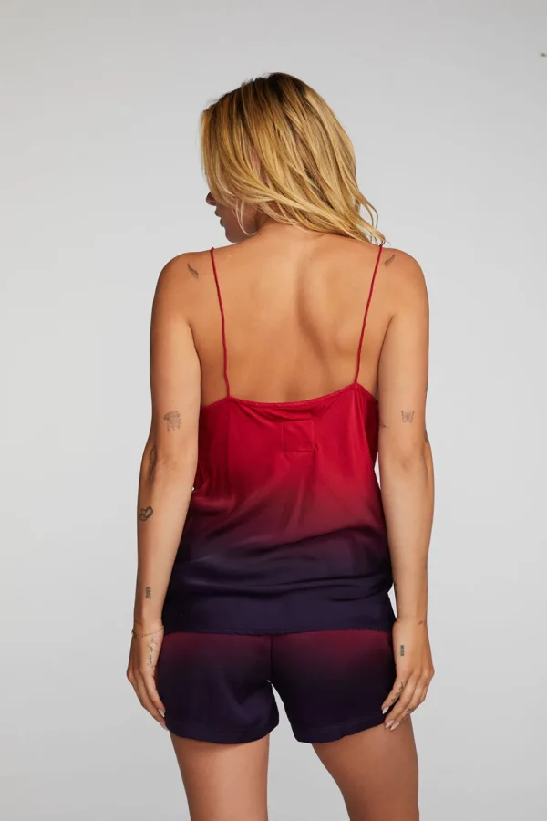 Store Stretch Silky Woven Tank Top Women Loungewear | Tops
