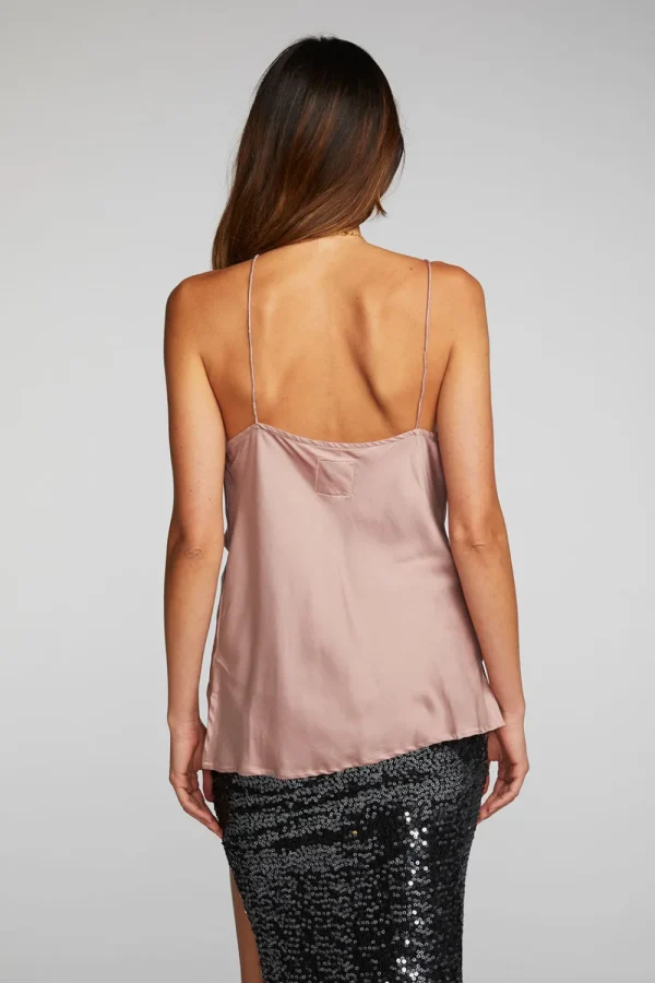 Online Stretch Silky Woven Tank Top Women Loungewear | Tops