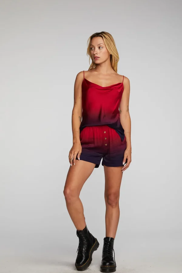 Store Stretch Silky Woven Tank Top Women Loungewear | Tops