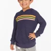 Fashion Striped Sapphire Boys Pullover Hoodie Kids/BOY Boys