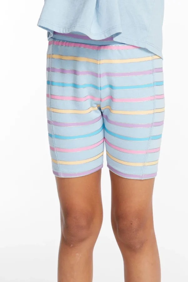 New Sun Lovin' Stripe Girls Shorts Kids Girls