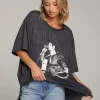Fashion Sun Records Elvis Oversized Tee Women Loungewear | Graphics