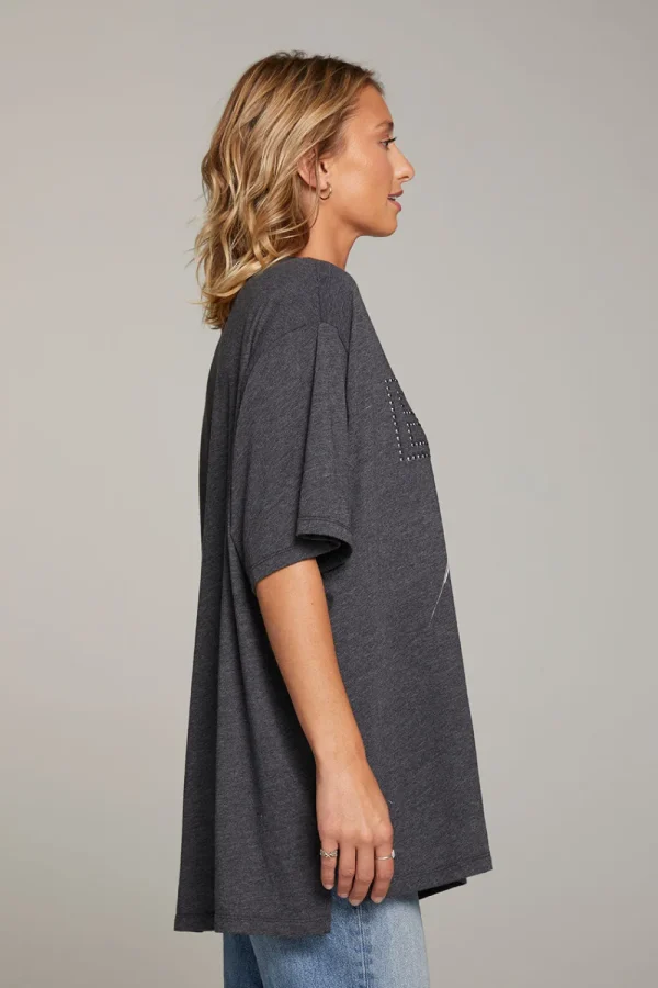 Fashion Sun Records Elvis Oversized Tee Women Loungewear | Graphics