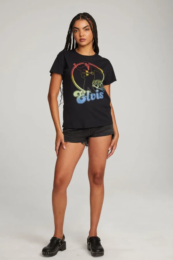 Outlet Sun Records Rainbow Elvis Tee Women Loungewear | Music