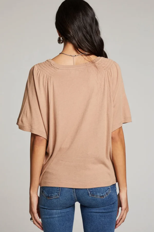 Best Sale Sun Warm Taupe Tee Women Loungewear | Tops