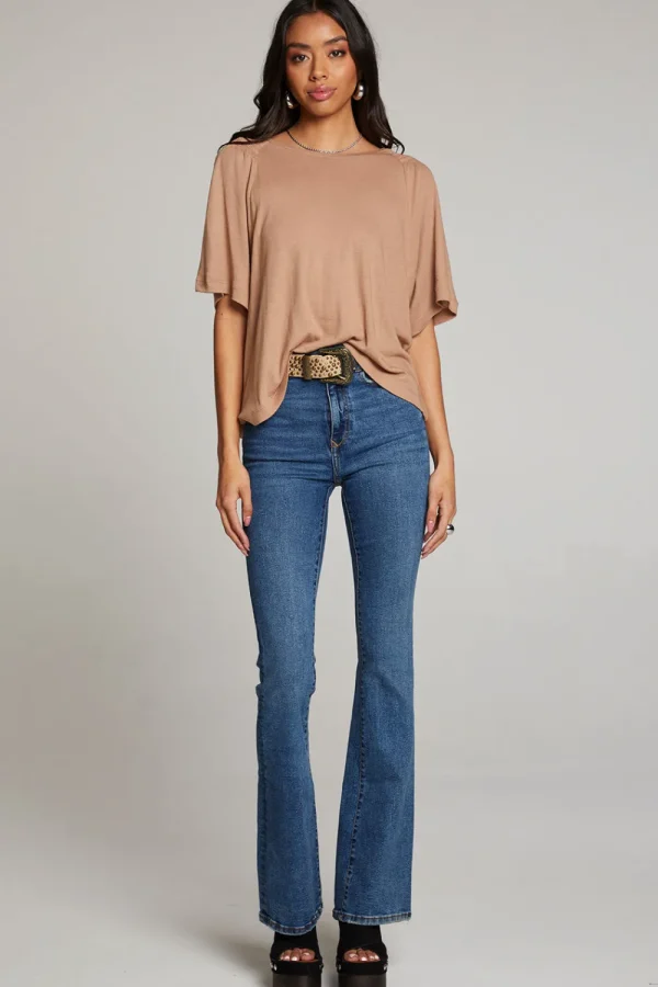 Best Sale Sun Warm Taupe Tee Women Loungewear | Tops