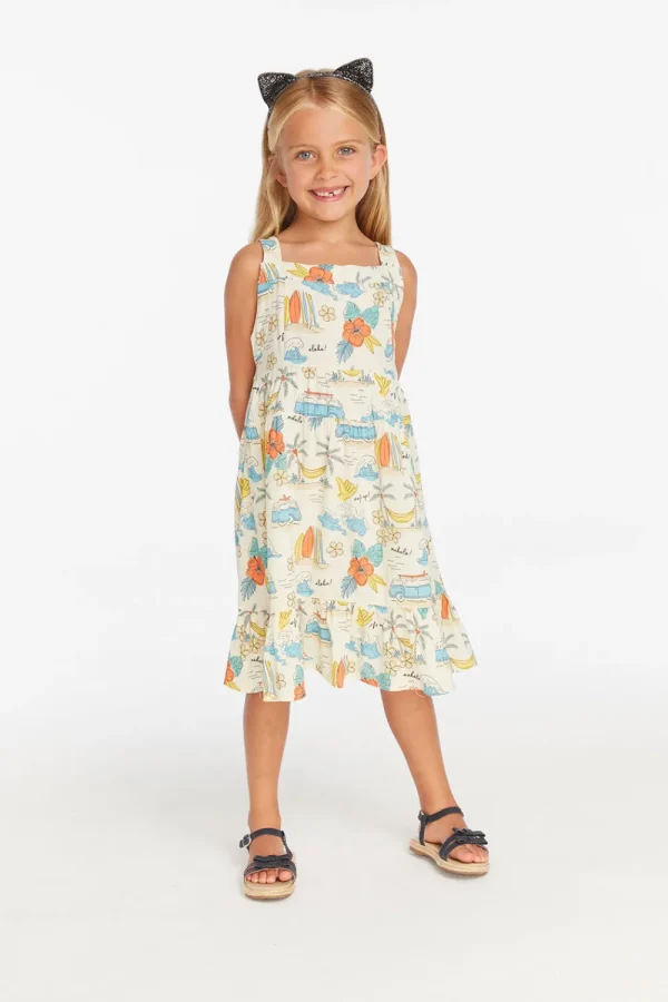 Online Surf's Up Girls Dress Kids Girls