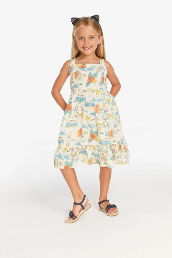 Online Surf's Up Girls Dress Kids Girls