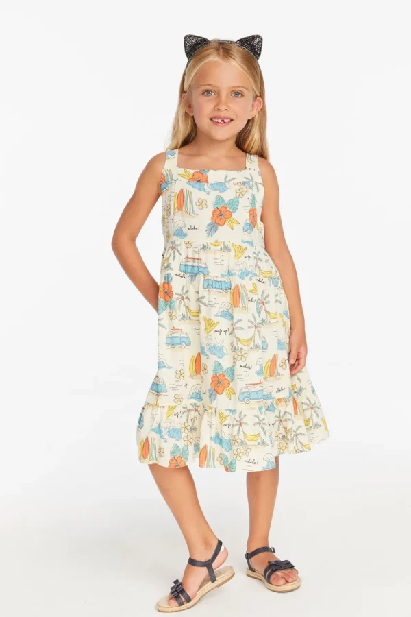 Online Surf's Up Girls Dress Kids Girls