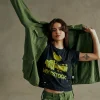 Best Sweet Pea Sphagnum Button Up Women Loungewear | Tops