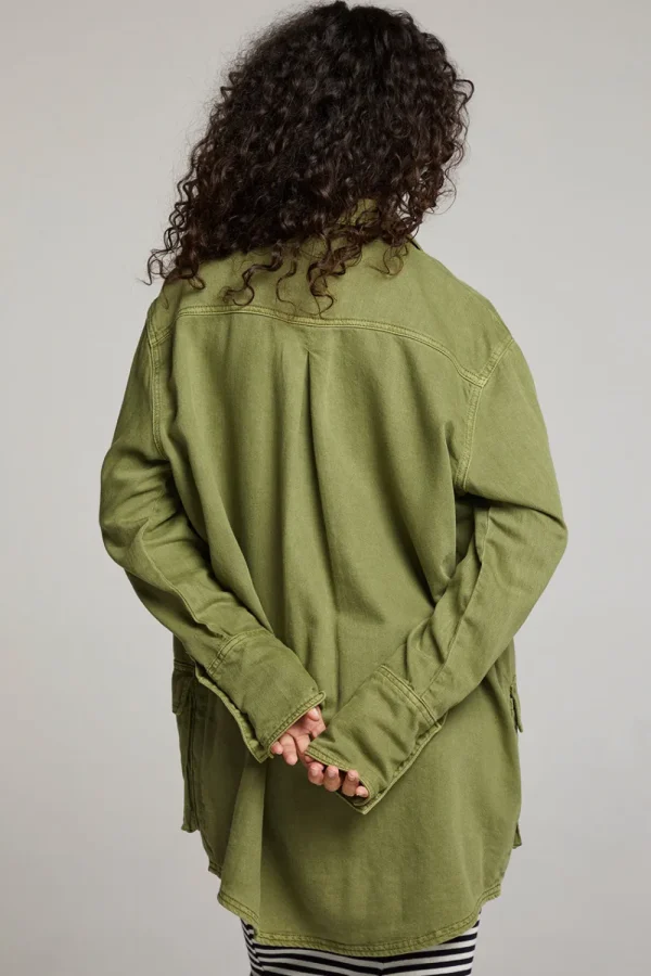 Best Sweet Pea Sphagnum Button Up Women Loungewear | Tops