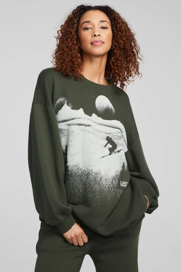 Flash Sale Tahoe Ski Slope Zuma Cotton Pullover Women Outerwear | Loungewear