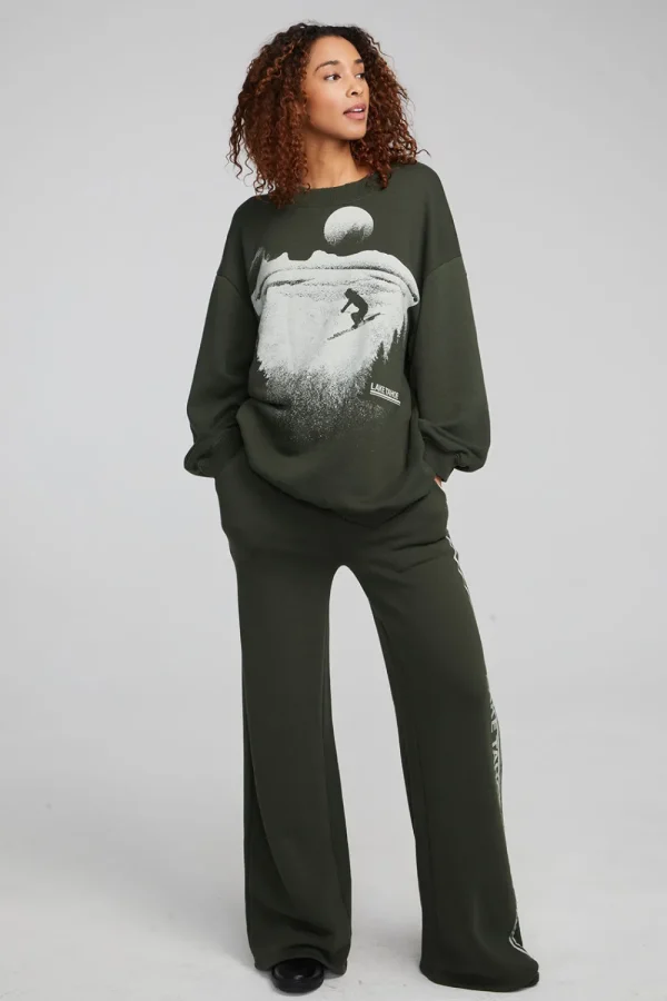 Flash Sale Tahoe Ski Slope Zuma Cotton Pullover Women Outerwear | Loungewear