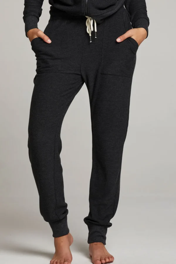Cheap Tessa Black Jogger Women Loungewear | Bottoms