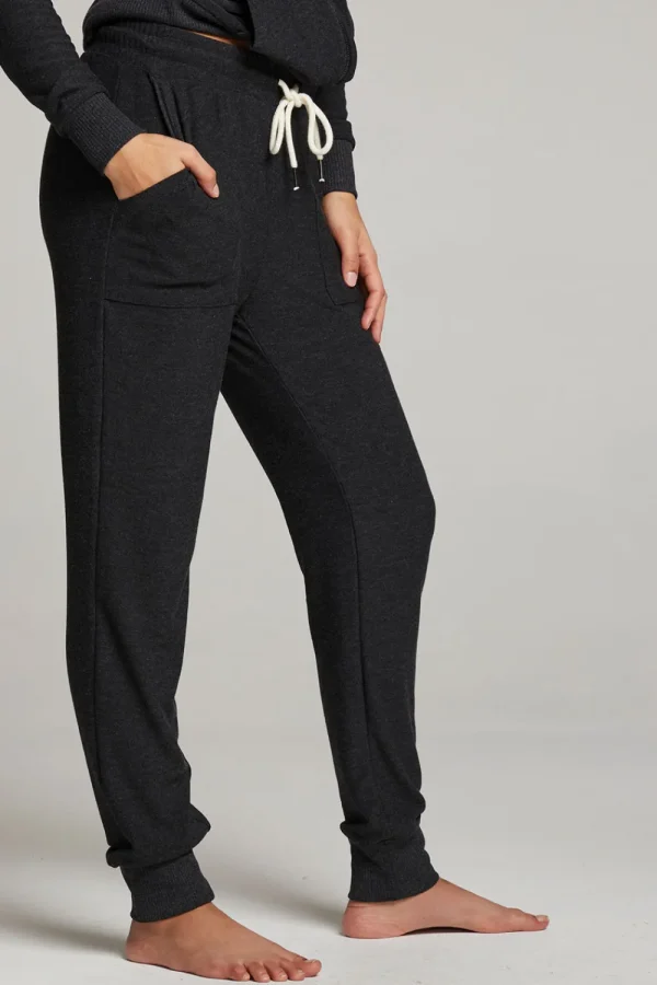 Cheap Tessa Black Jogger Women Loungewear | Bottoms