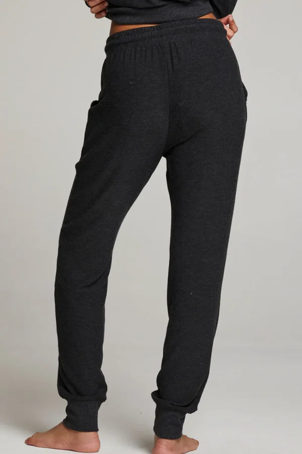 Cheap Tessa Black Jogger Women Loungewear | Bottoms