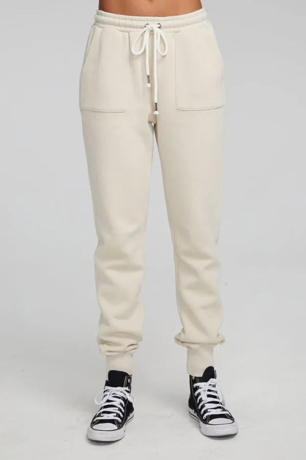 Cheap Tessa Oatmeal Jogger Women Loungewear | Bottoms