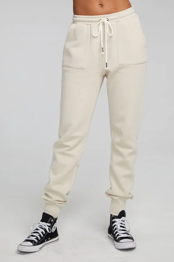 Cheap Tessa Oatmeal Jogger Women Loungewear | Bottoms