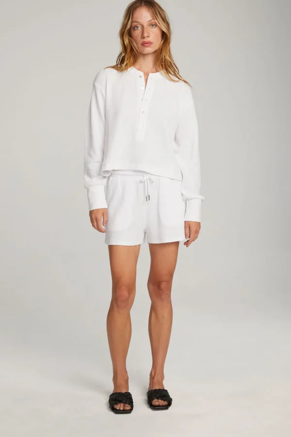 Best Sale Thayne White Long Sleeve Women Loungewear | Tops