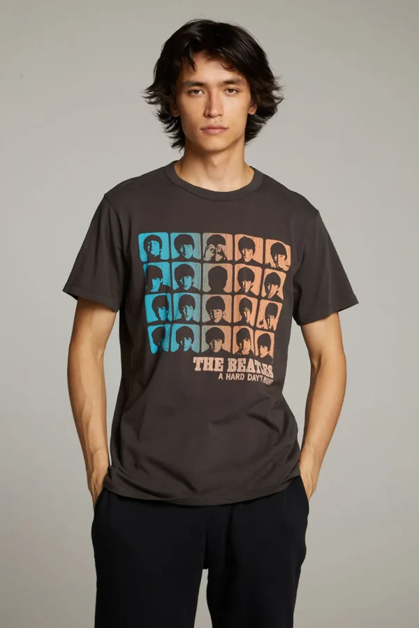 Cheap The Beatles A Hard Day's Night Crew Neck Tee Women Tops | Music