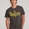 Online The Beatles Classic Logo Mens Tee Women Tops | Music