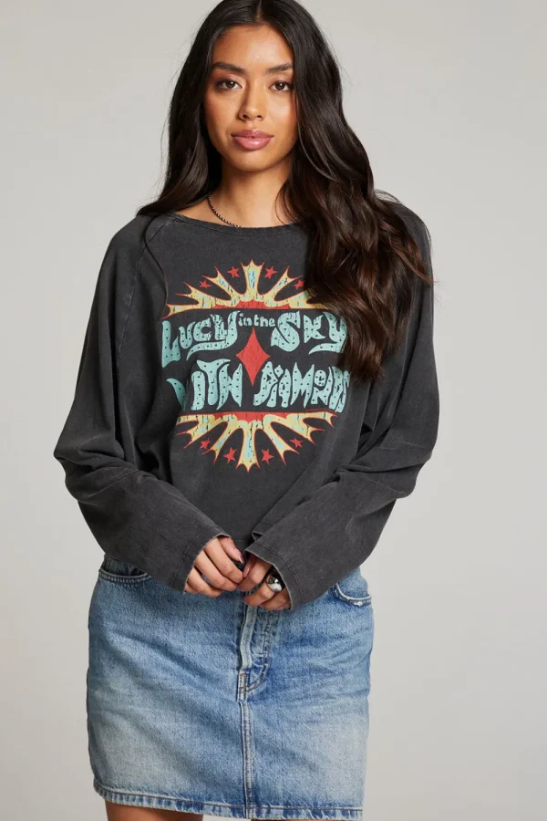 Best Sale The Beatles Lucy In The Sky Long Sleeve Women Loungewear | Music