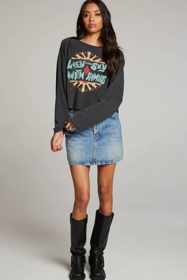 Best Sale The Beatles Lucy In The Sky Long Sleeve Women Loungewear | Music