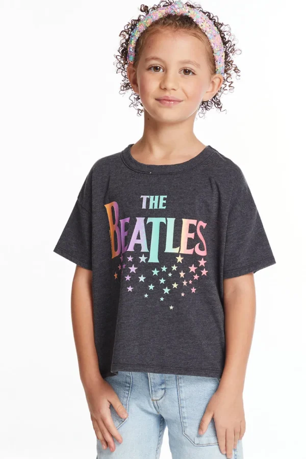 Outlet The Beatles Rainbow Logo Girls Tee Women/Kids Girls | Music