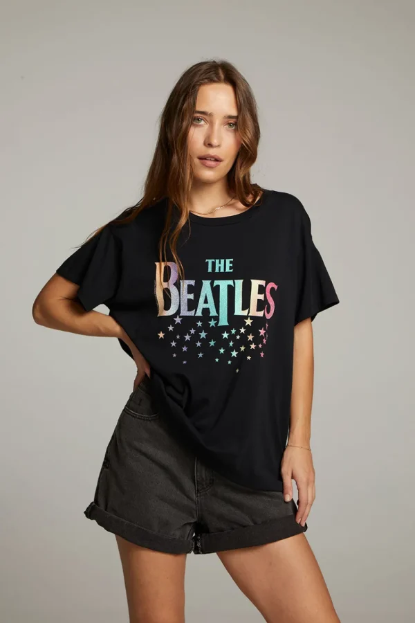 Online The Beatles Rainbow Tee Women Loungewear | Music