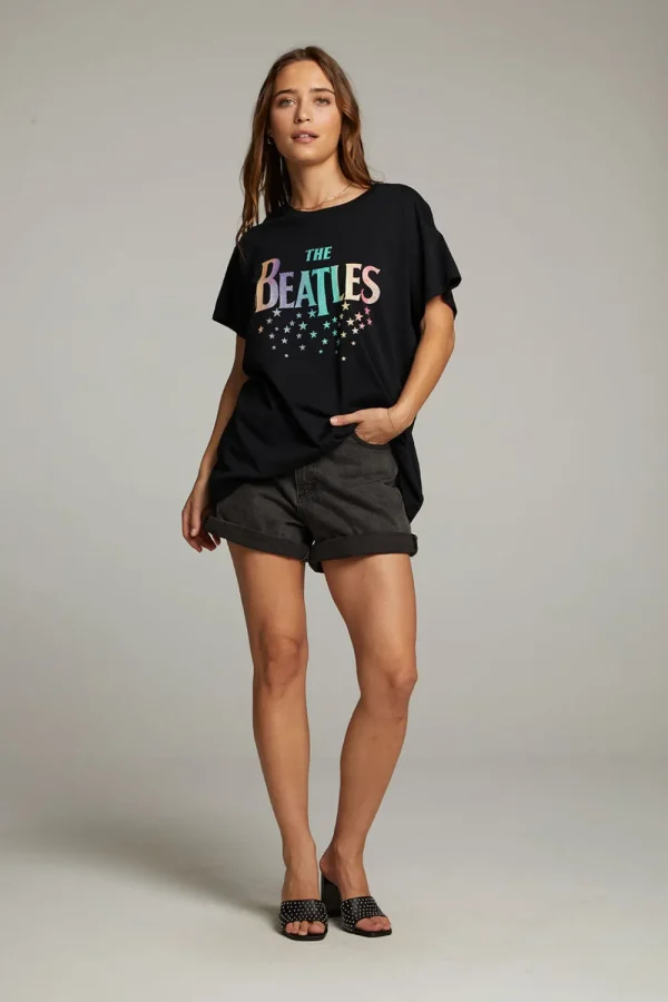Online The Beatles Rainbow Tee Women Loungewear | Music