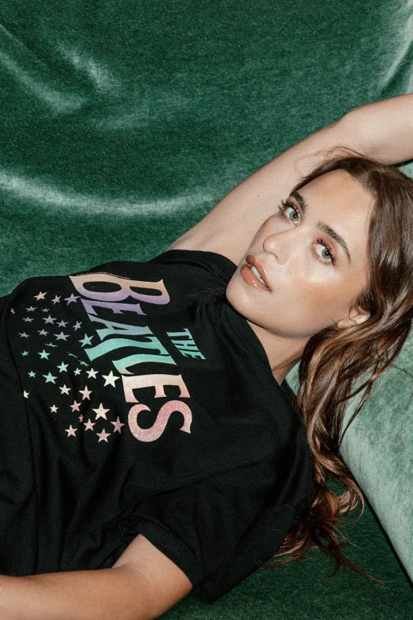 Online The Beatles Rainbow Tee Women Loungewear | Music