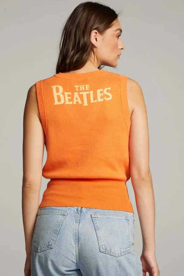 New The Beatles Retro Tank Sweater Women Loungewear | Music