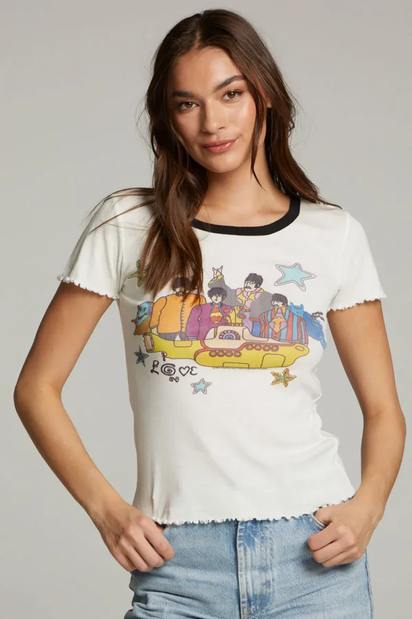 Cheap The Beatles Yellow Submarine Tee Women Loungewear | Graphics
