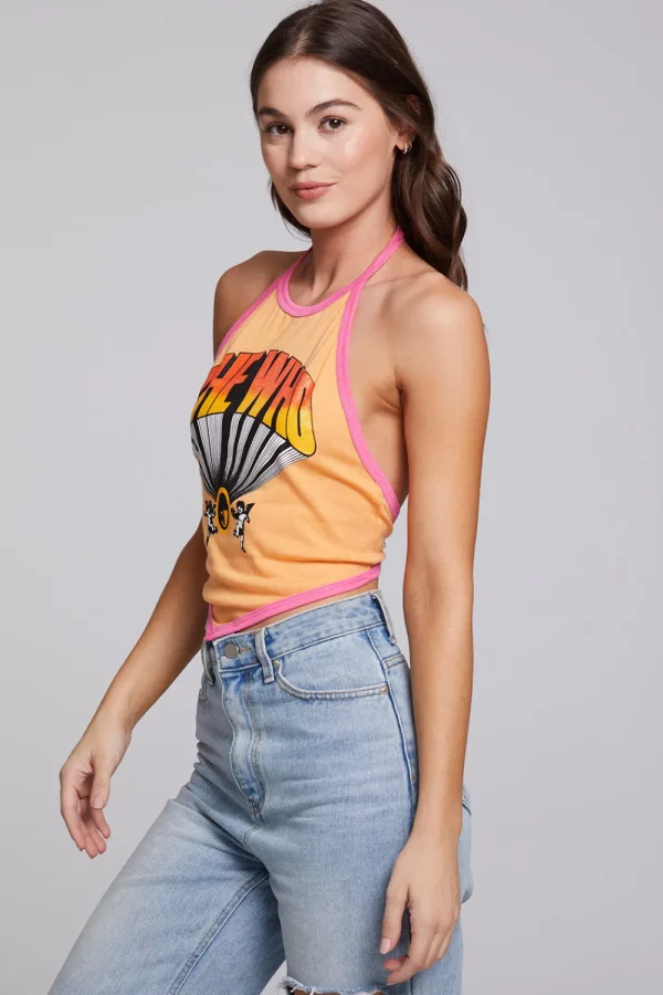 Flash Sale The Who Keith Moon Wallflower Halter Top Women Loungewear | Music