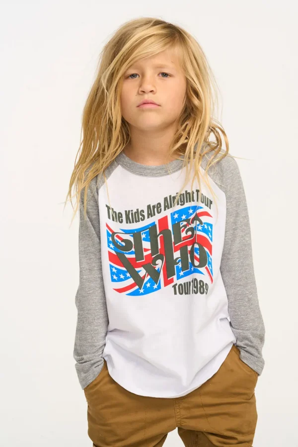 Shop The Who The Kids Are Alright Tour Baseball Tee Women/Kids/BOY Boys | Music