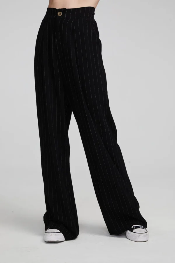 Best Sale Theo Beverly Pinstripe Trousers Women Loungewear | Bottoms