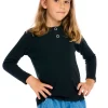 Cheap Thermal Long Sleeve Raglan Henley Kids/BOY Boys