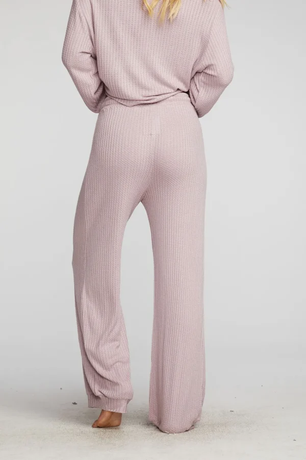 Discount Thermal Waffle Blouson Hem Joggers Women Bottoms