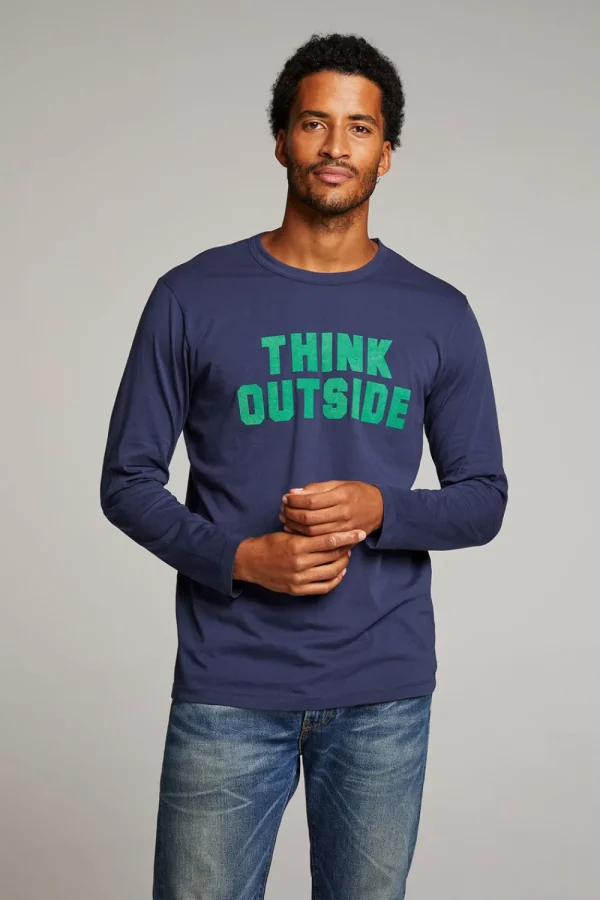 Outlet Think Outside Mens Long Sleeve Tops