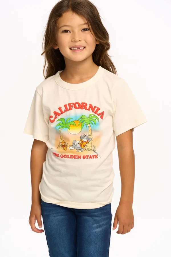 Outlet Tom & Jerry "California" Charlie Tee Kids Girls