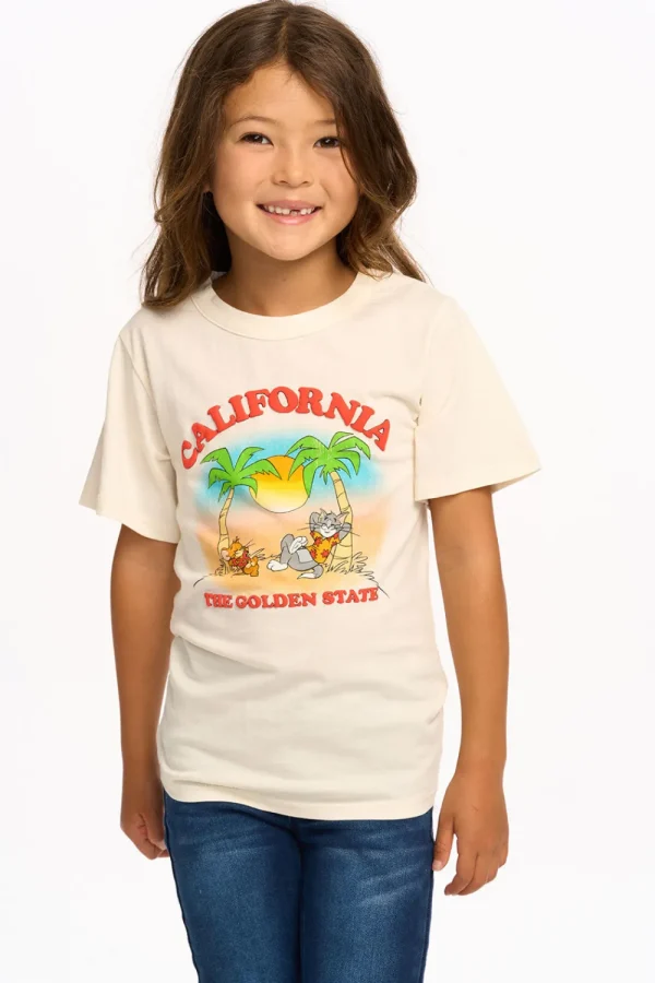 Outlet Tom & Jerry "California" Charlie Tee Kids Girls