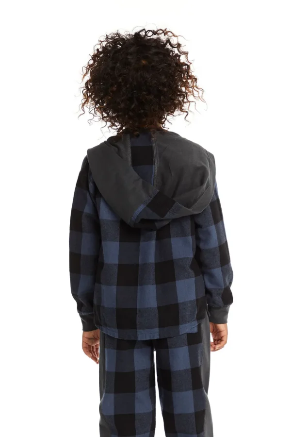 Cheap Tom Ghost Plaid Button Down Kids/BOY Boys