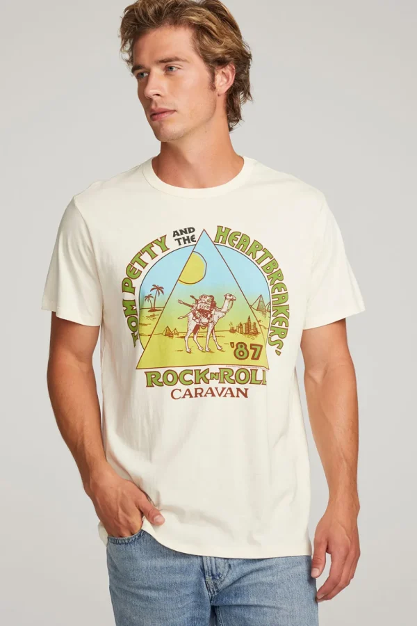Discount Tom Petty Rock'n'Roll Caravan Mens Tee Women Tops | Music