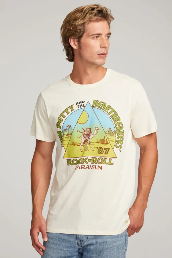 Discount Tom Petty Rock'n'Roll Caravan Mens Tee Women Tops | Music
