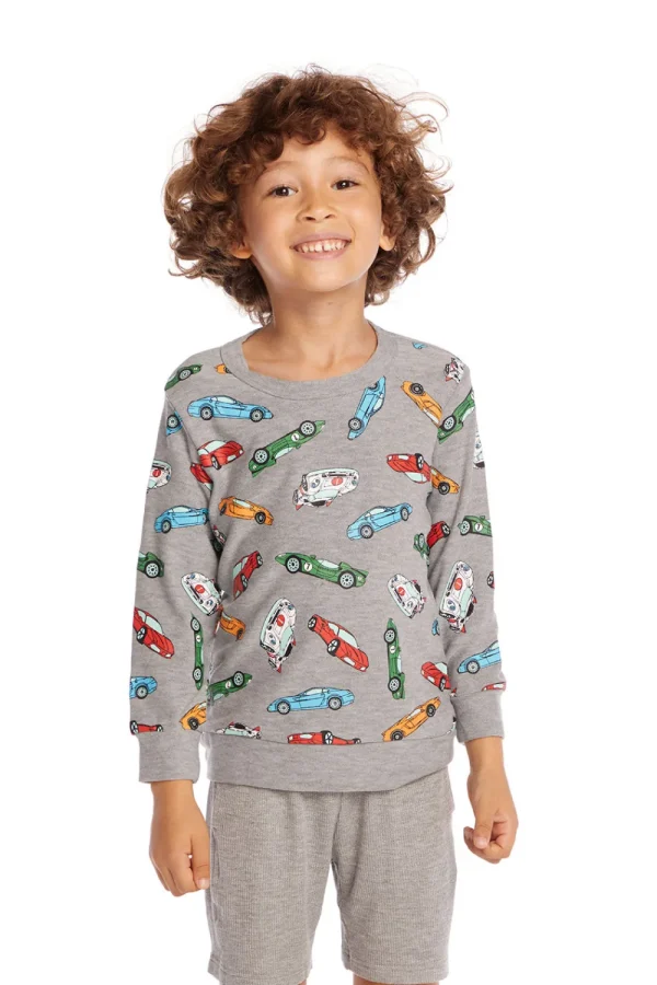 Cheap Traffic Jam Boys Long Sleeve Pullover Kids/BOY Boys