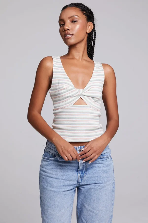 Fashion Tramonti Como Stripe Tank Top Women Loungewear | Tops