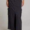 Best Tri Licorice Maxi Skirt Women Loungewear