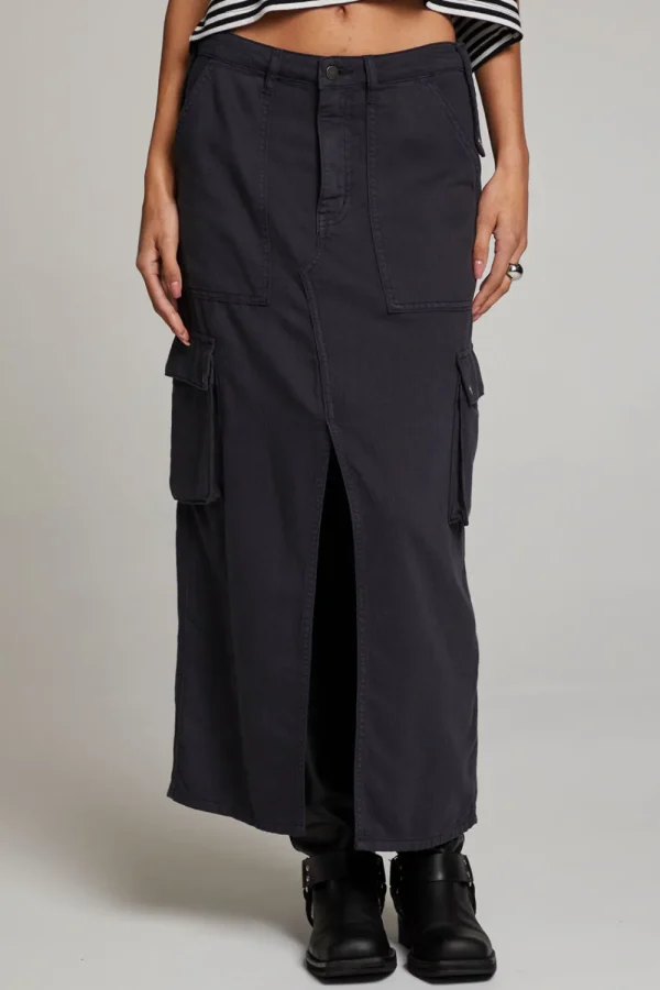 Best Tri Licorice Maxi Skirt Women Loungewear