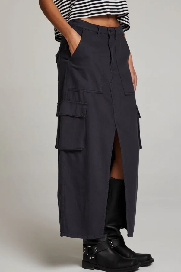 Best Tri Licorice Maxi Skirt Women Loungewear